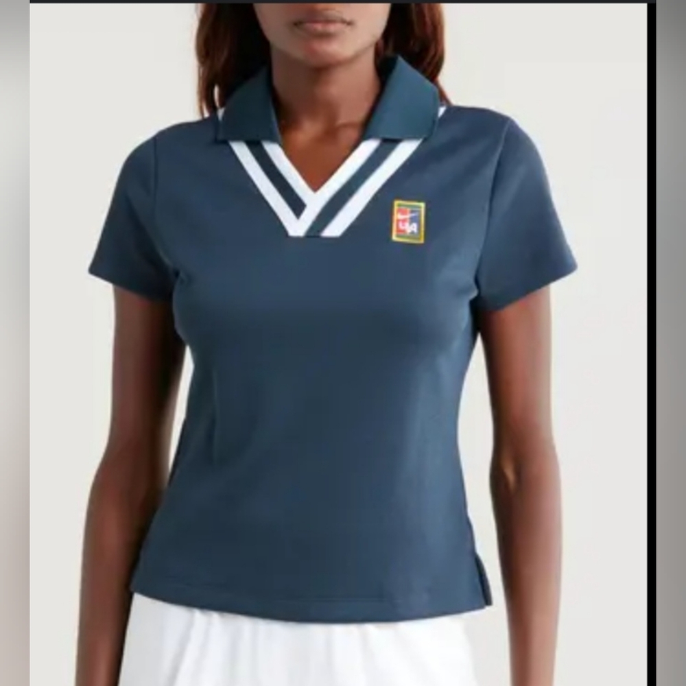 Nike Navy Blue Women's Polo Shirt
